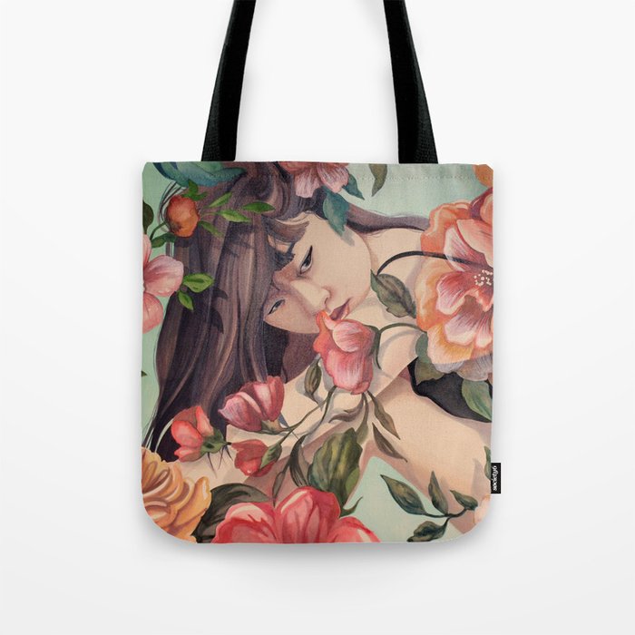 Steal Blossom Tote Bag