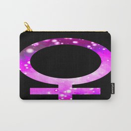 Venus symbol (pink) Carry-All Pouch | Digital, Graphic Design 