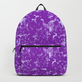 Violet Textures Repeat Pattern Backpack