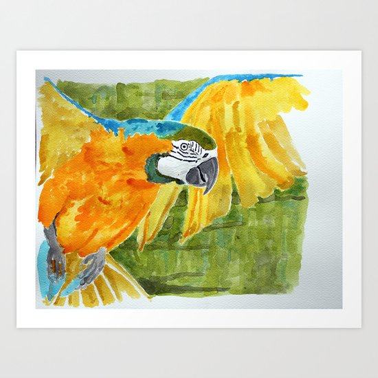 Ara Art Print