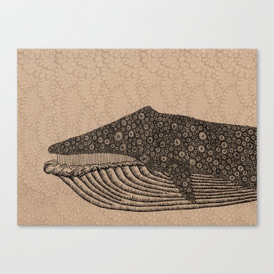 Whale Canvas Print