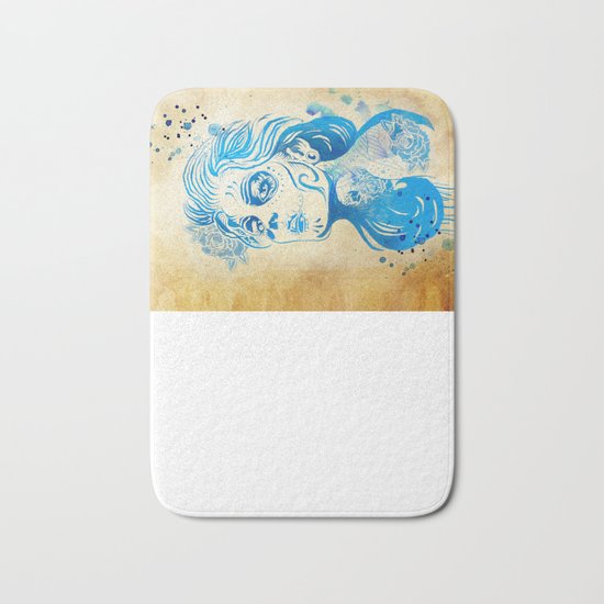 Day of the Dead Bath Mat
