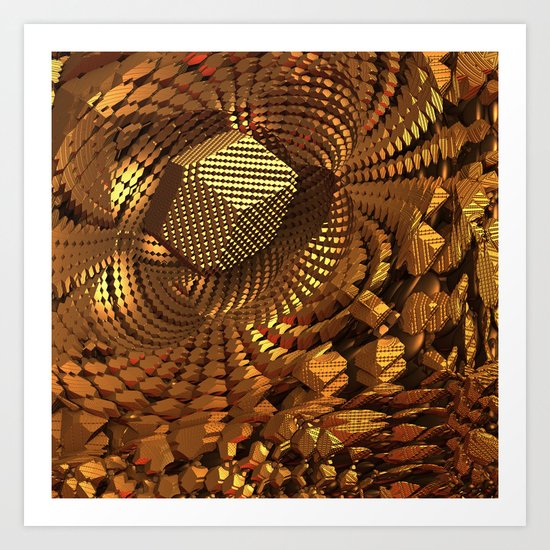 Gold Mine Art Print