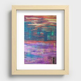 The Colorman. Recessed Framed Print