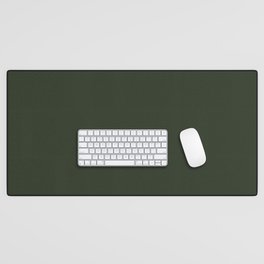 Mountain Range Green Desk Mat