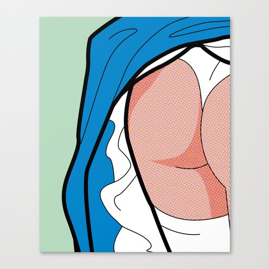 The secret life of heroes - AliceWind Canvas Print