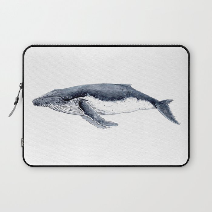 Humpback whale (Megaptera novaeangliae) Laptop Sleeve