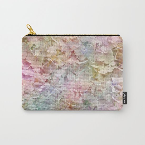 Pastel Hydrangeas Carry-All Pouch