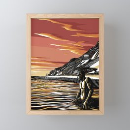 Ga'ash - Chill Framed Mini Art Print