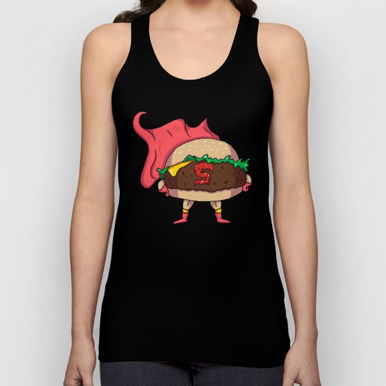 Hamburger Heroes Unisex Tank Top