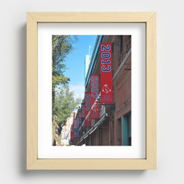 Red Sox - 2013 World Series Champions!  Fenway Park Recessed Framed Print