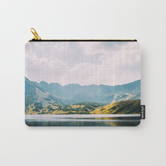 Autumn Mountain Lake Carry-All Pouch
