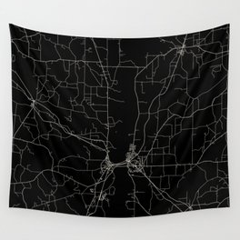 Macon County - minimalist map  Wall Tapestry