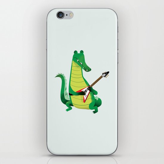 Crocodile Rock iPhone & iPod Skin