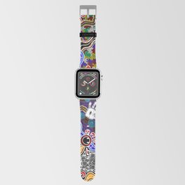 Authentic Aboriginal Art - Discovering Your Dreams Apple Watch Band