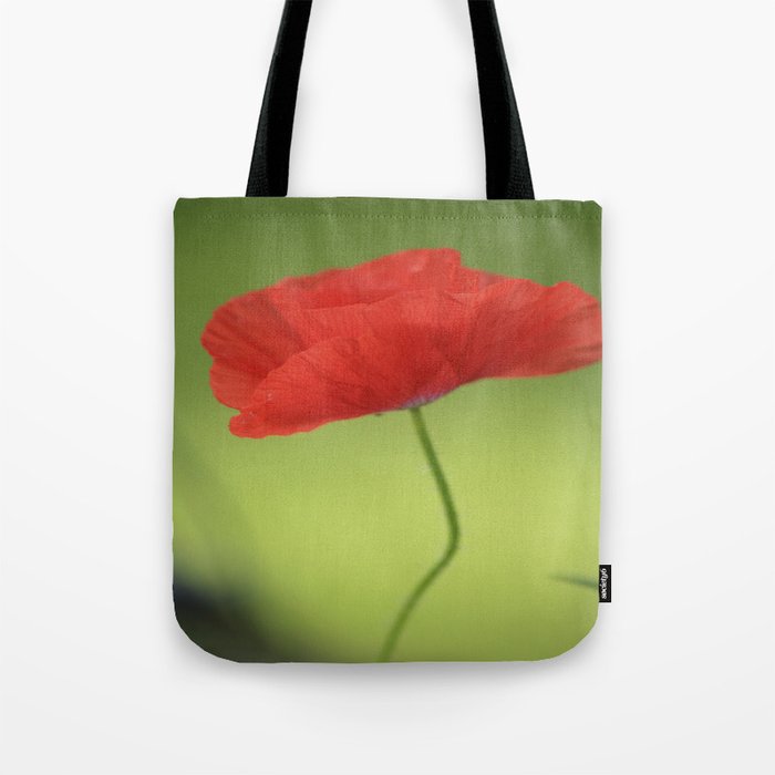 Poppy Love Red Poppy Flower #decor #society6 #buyart Tote Bag