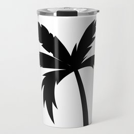 Palm Tree, Black Palm, tropical Travel Mug