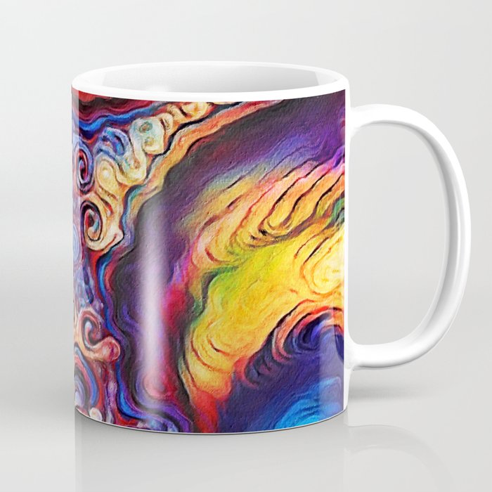 Beautiful Abstract Art By Raphael Terra Coffee Mug By Serpentfilms