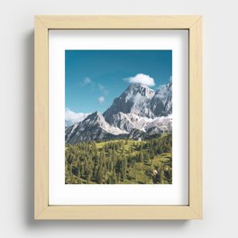 The mighty Dachstein  Recessed Framed Print