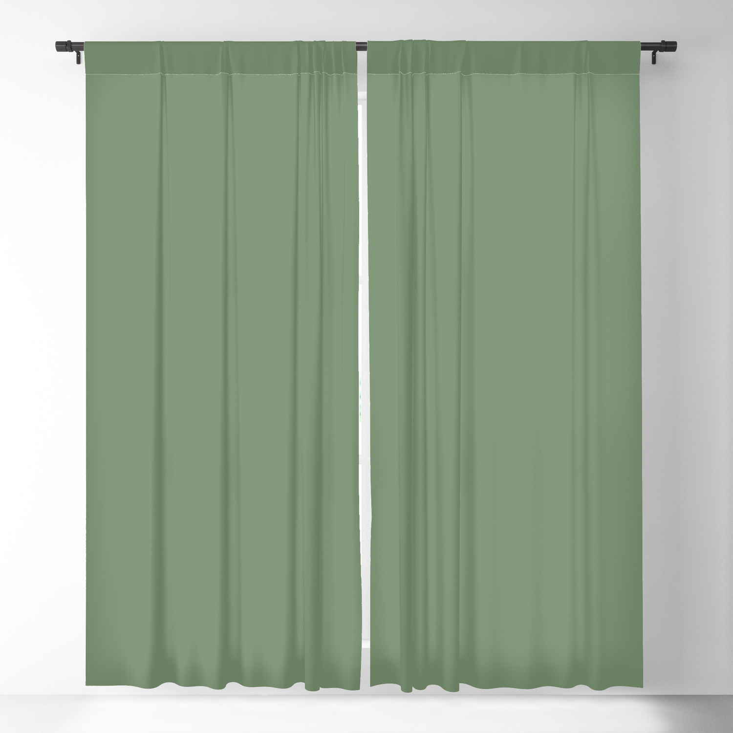 08 Magnolia Green Blackout Curtain, Magnolia Market Shower Curtain