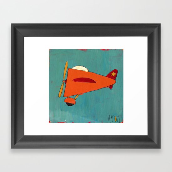 Air-Plane Framed Art Print