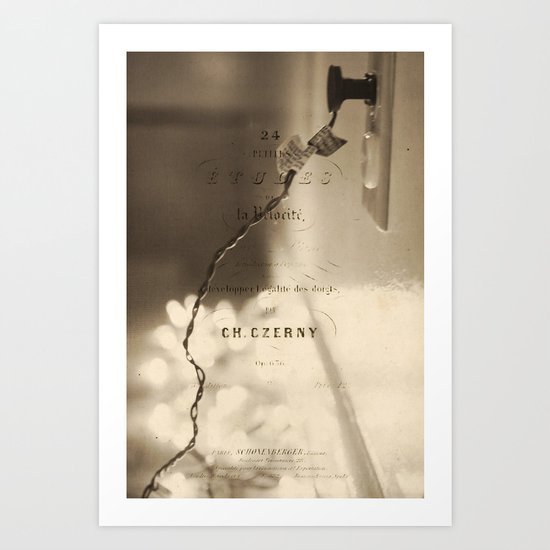 lighting the way Art Print