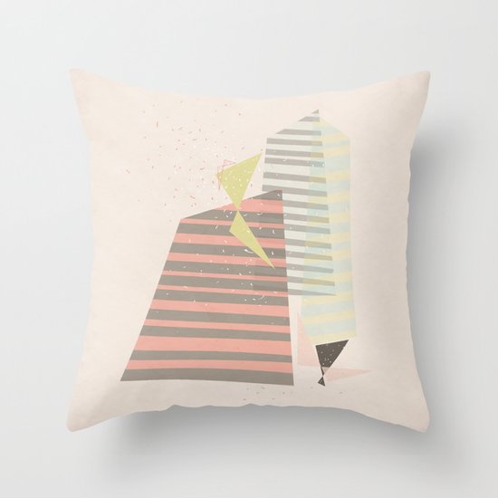 City Throw Pillow