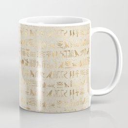 Hieroglyphs Papyrus Coffee Mug
