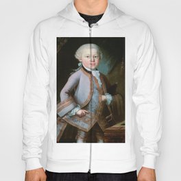 Wolfgang Amadeus Mozart (1756 -1791) by Barbara Krafft (1819) Hoody