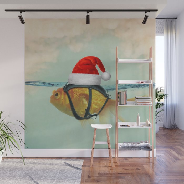 A Brilliant Disguise Christmas Wall Mural