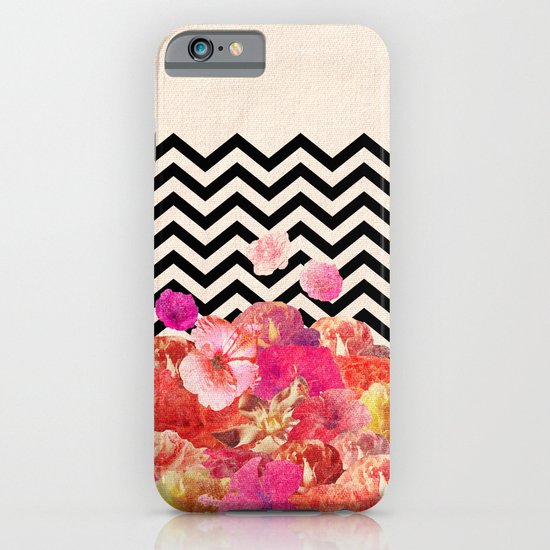 Chevron Flora II iPhone & iPod Case