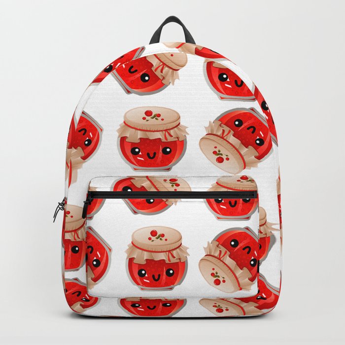 Kawaii Jam Jar Pattern Backpack By Violetheavensky Society6