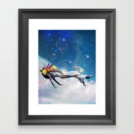 you were certain you could still feel something Framed Art Print