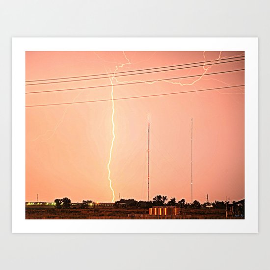 Splitting Image Art Print