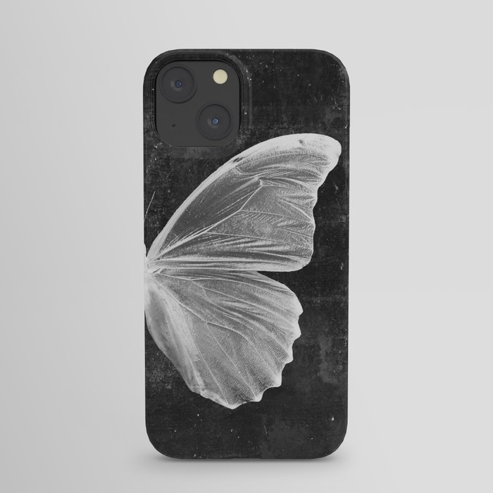Butterfly in Black iPhone Case