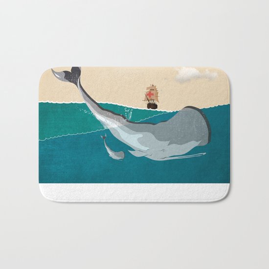 Whale Bath Mat