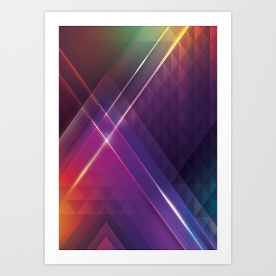 Retro Art Print