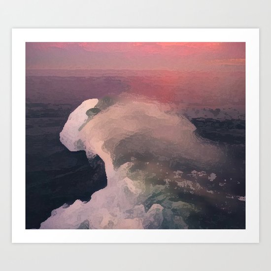 Waves Art Print