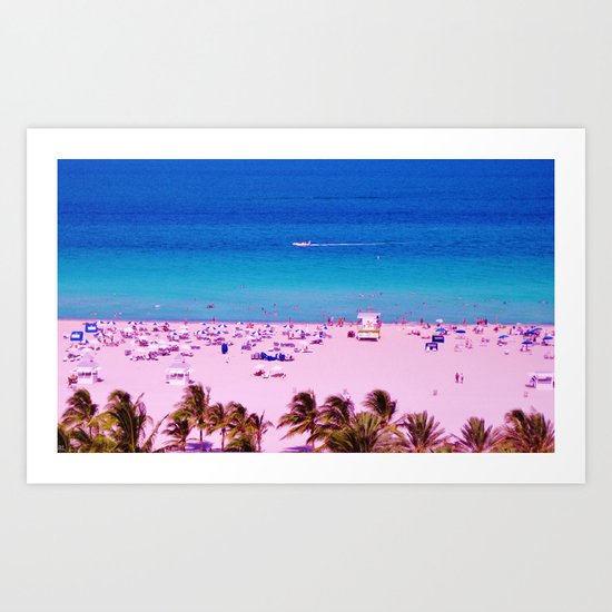 Miami Nice Art Print