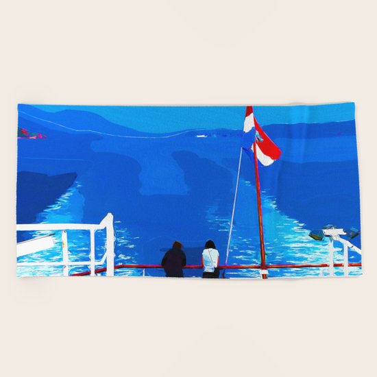 Leaving Home Beach Towel