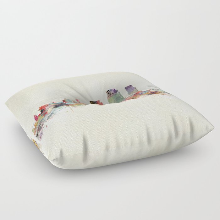 Corpus Christi Texas Floor Pillow By Bribuckley Society6