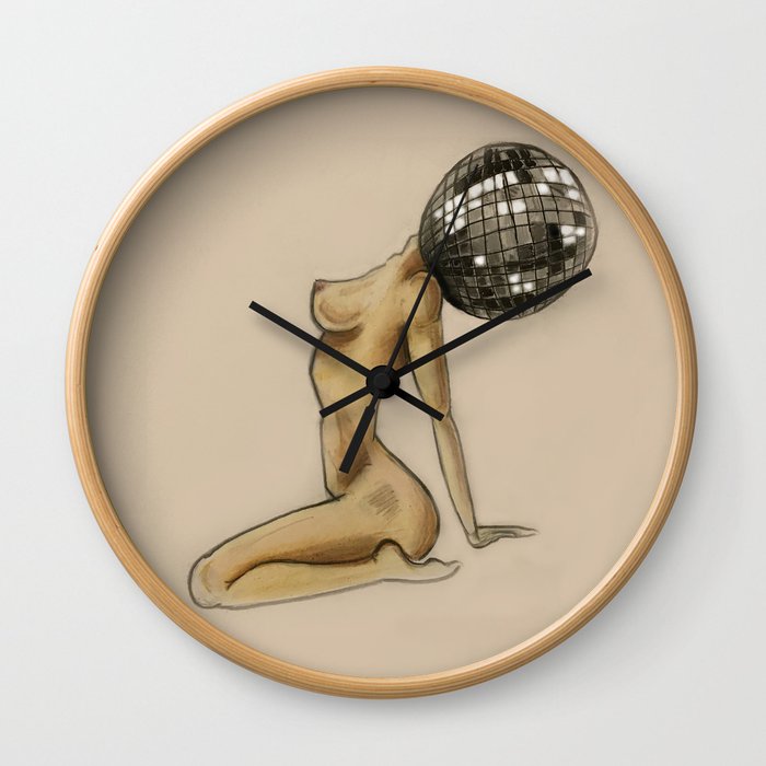 Disco Diva Wall Clock