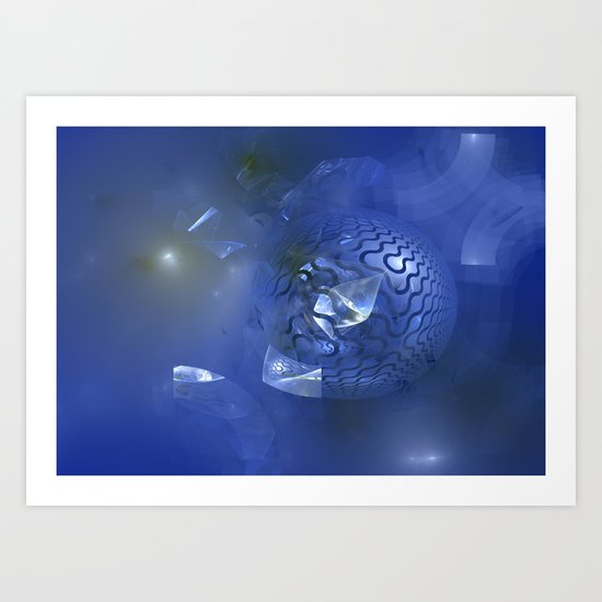 blue Planet Art Print