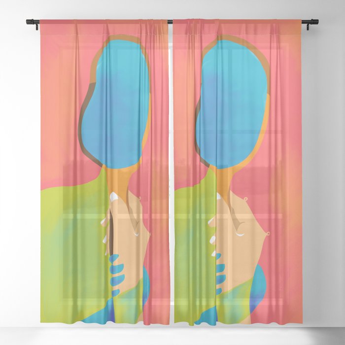 Sheer Curtain