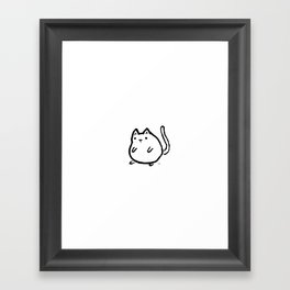 Tiny Cat Framed Art Print