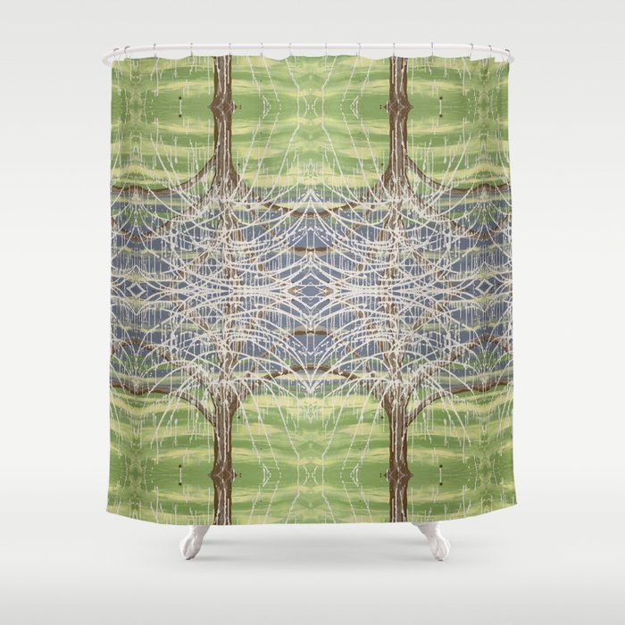 Vines Of Life Shower Curtain