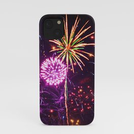 Grand Finale Firework Collage iPhone Case