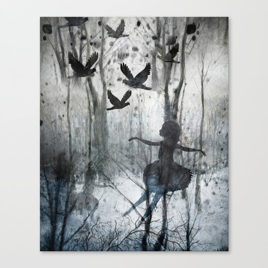 Winter Woods Canvas Print