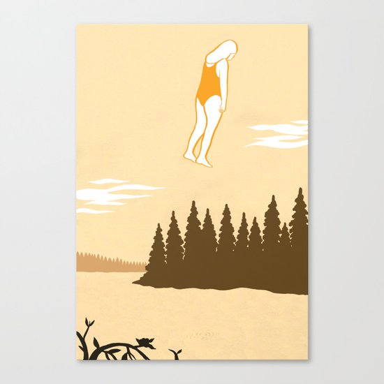 Humbert Humbert's Daydream Canvas Print