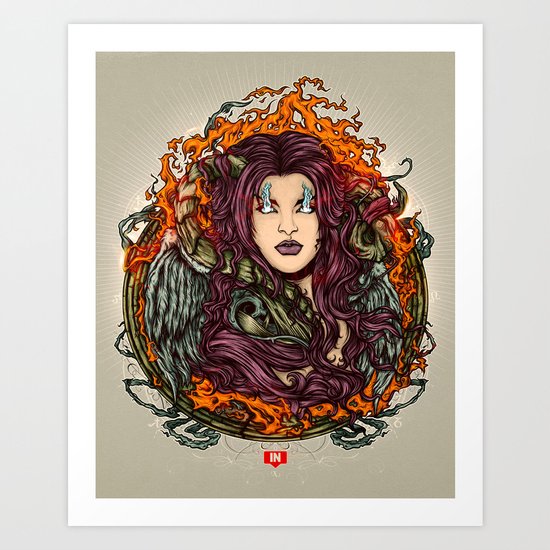 The Queen Of Shaba Art Print